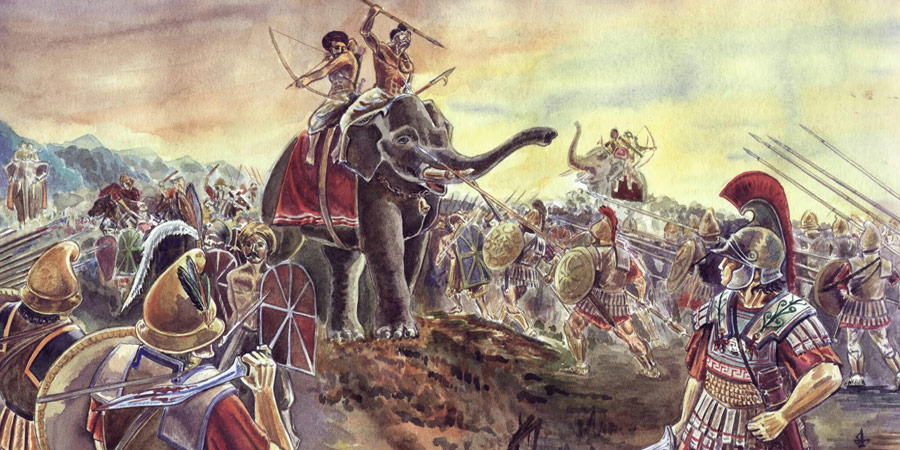 Battle in India