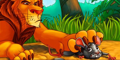 Each one of Aesop's fables has a lesson, or moral,  to teach to children - just like a parable or allegory.